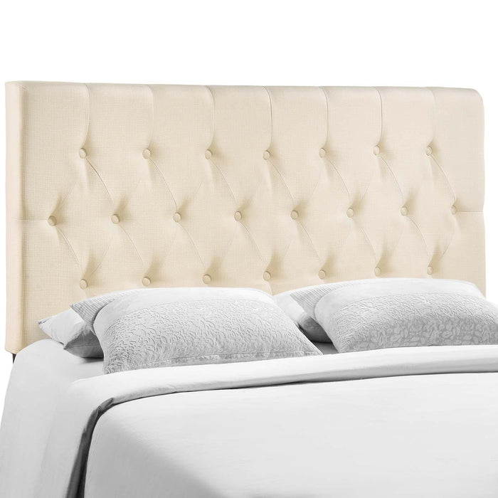 Clique King Upholstered Fabric Headboard