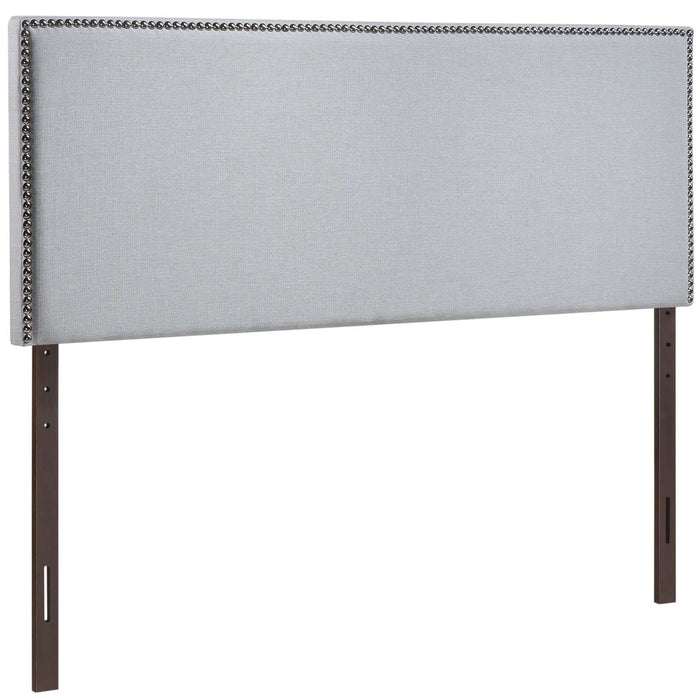 Region Nailhead Queen Upholstered Headboard