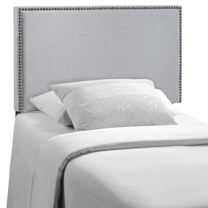 Region Nailhead Twin Upholstered Headboard image