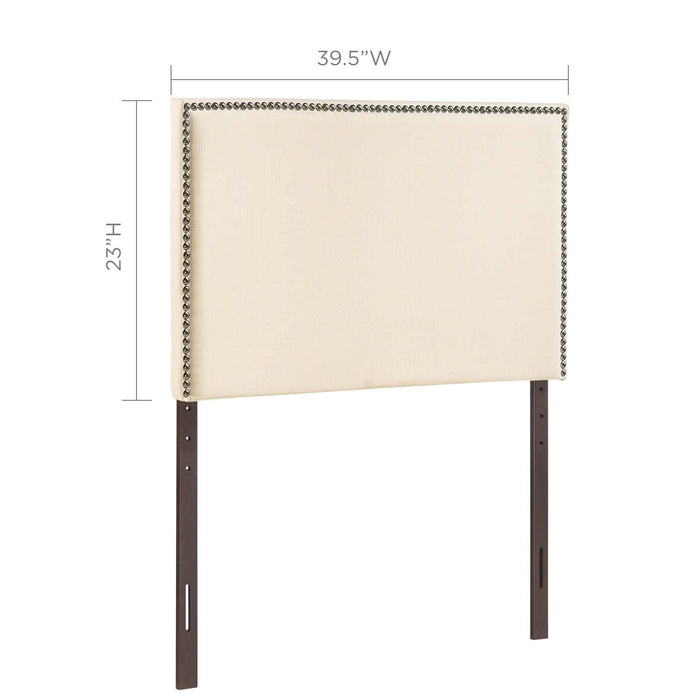 Region Nailhead Twin Upholstered Headboard