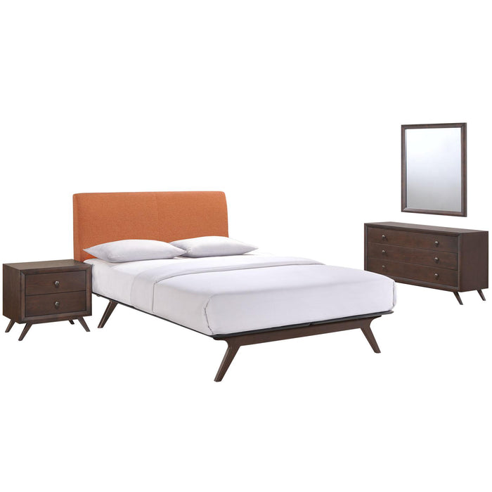 Tracy 4 Piece Queen Bedroom Set