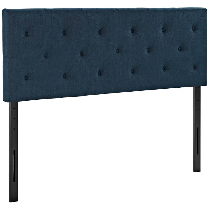 Terisa Queen Upholstered Fabric Headboard