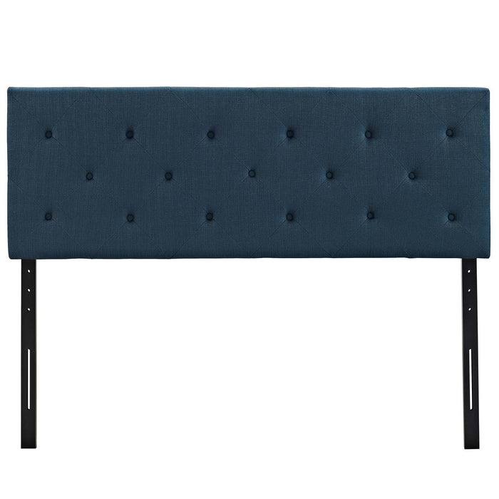 Terisa King Upholstered Fabric Headboard