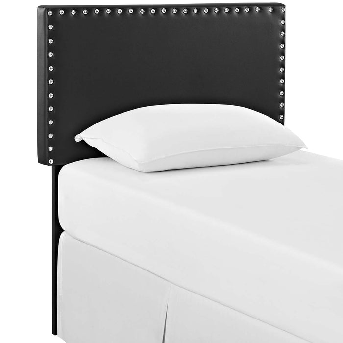 Phoebe Twin Upholstered Vinyl Headboard image