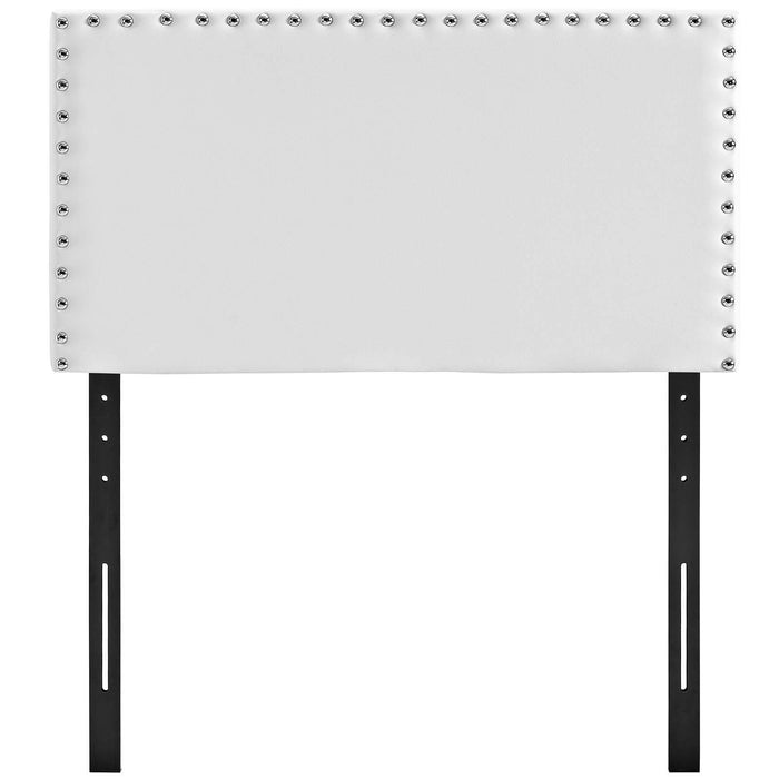 Phoebe Twin Upholstered Vinyl Headboard