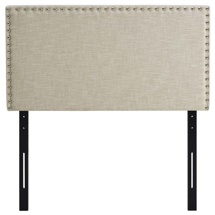 Phoebe Twin Upholstered Fabric Headboard