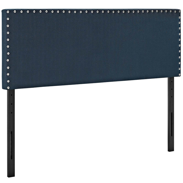 Phoebe Queen Upholstered Fabric Headboard