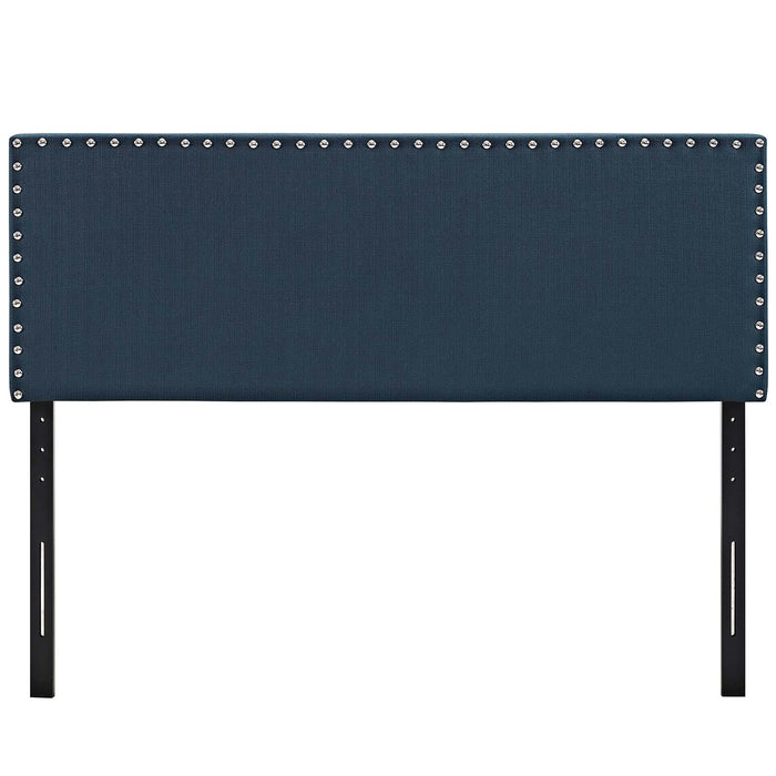 Phoebe Queen Upholstered Fabric Headboard