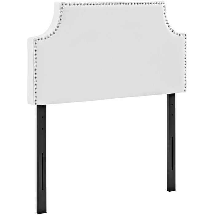 Laura Twin Upholstered Vinyl Headboard