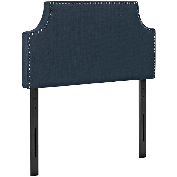 Laura Twin Upholstered Fabric Headboard