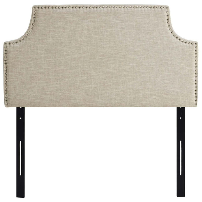 Laura Twin Upholstered Fabric Headboard