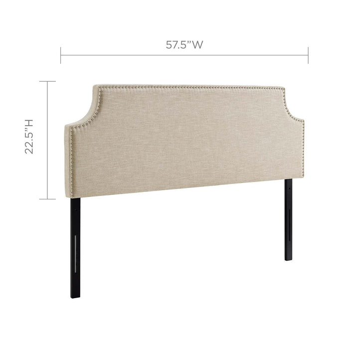 Laura Full Upholstered Fabric Headboard