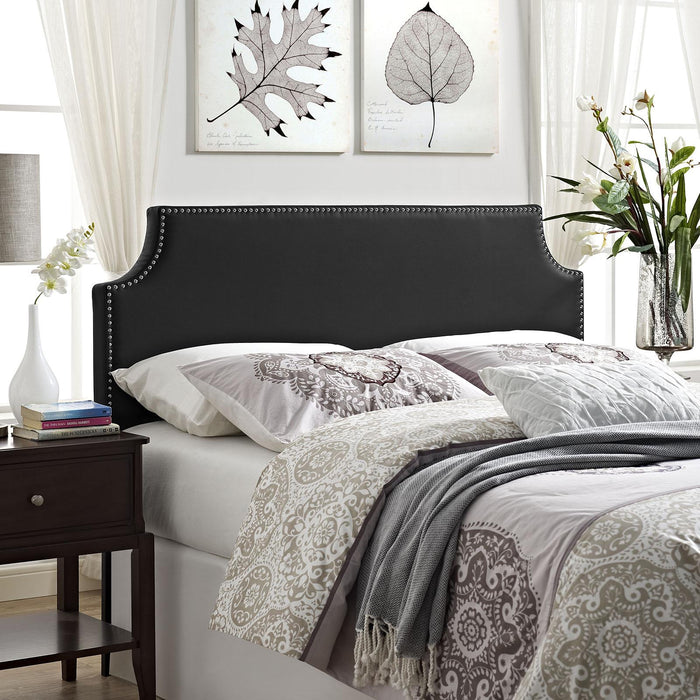 Laura Full Upholstered Vinyl Headboard