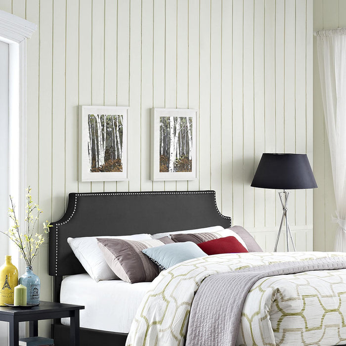 Laura Full Upholstered Vinyl Headboard