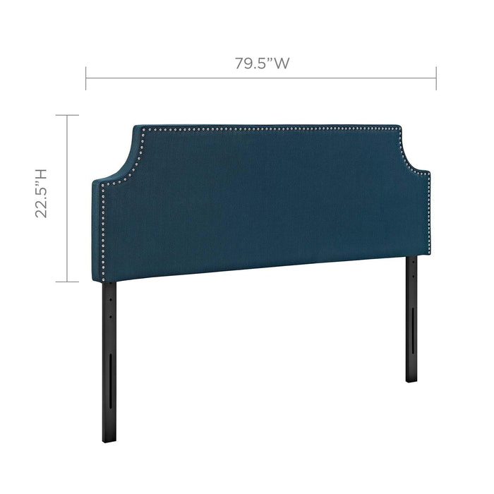 Laura King Upholstered Fabric Headboard