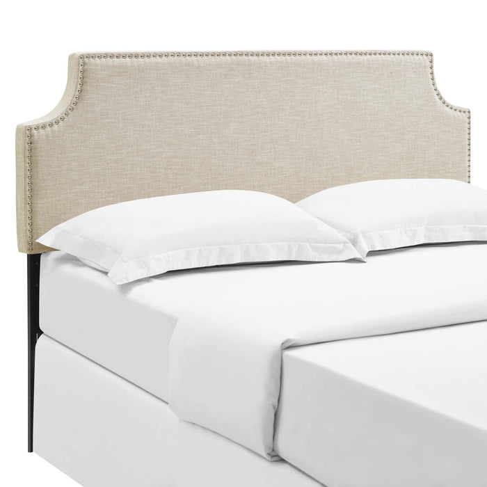 Laura Queen Upholstered Fabric Headboard