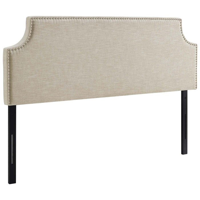 Laura King Upholstered Fabric Headboard