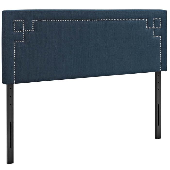 Josie King Upholstered Fabric Headboard