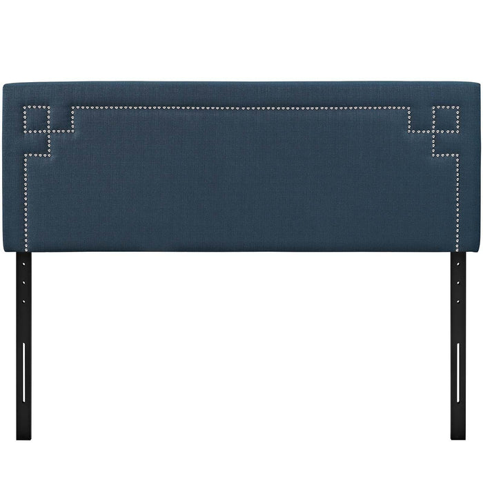 Josie King Upholstered Fabric Headboard