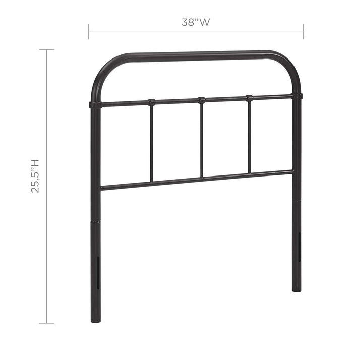 Serena Twin Steel Headboard