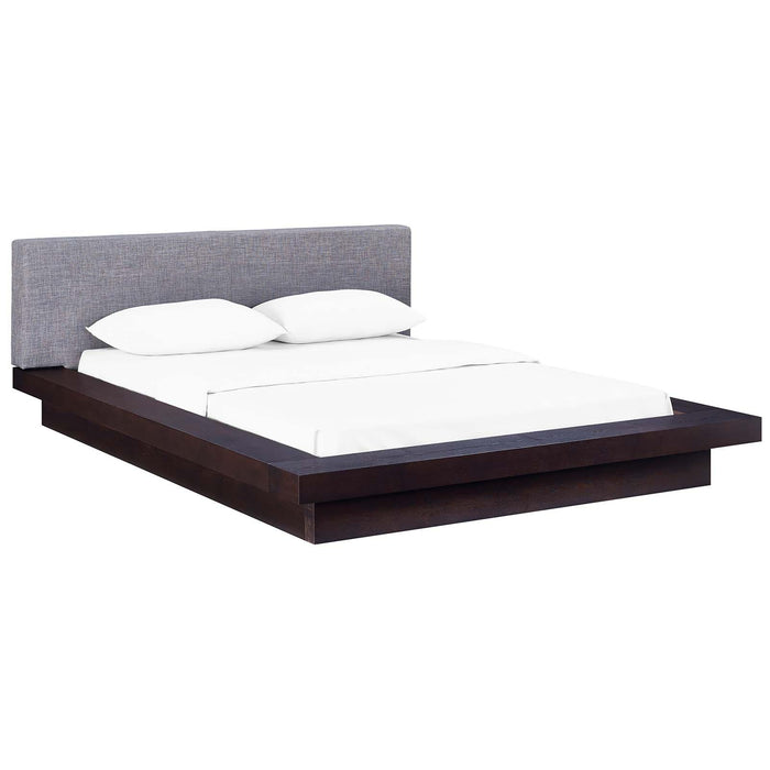 Freja Queen Fabric Platform Bed