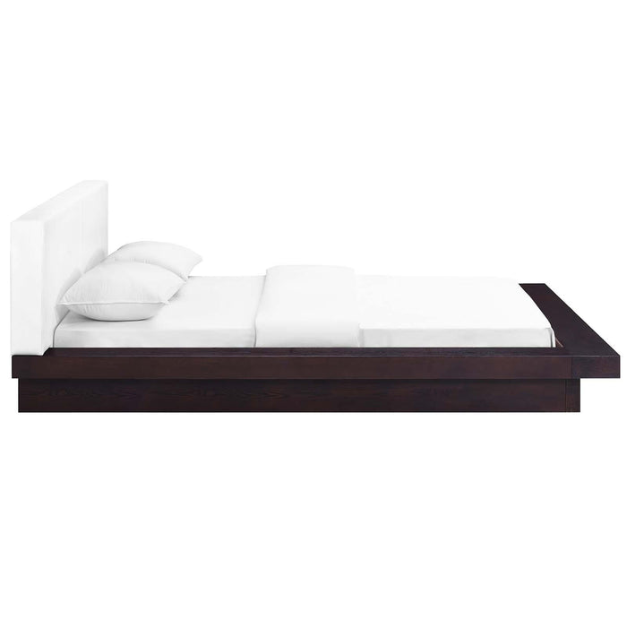 Freja Queen Vinyl Platform Bed