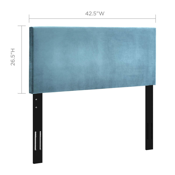 Taylor Twin Upholstered Performance Velvet Headboard