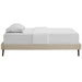 loryn-twin-fabric-bed-frame-with-round-splayed-legs