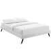 loryn-full-vinyl-bed-frame-with-round-splayed-legs