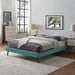 loryn-king-fabric-bed-frame-with-round-splayed-legs