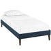 tessie-twin-fabric-bed-frame-with-squared-tapered-legs