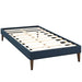 tessie-twin-fabric-bed-frame-with-squared-tapered-legs