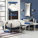 tessie-twin-fabric-bed-frame-with-squared-tapered-legs