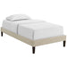 tessie-twin-fabric-bed-frame-with-squared-tapered-legs