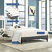 tessie-full-fabric-bed-frame-with-squared-tapered-legs