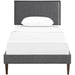 amaris-twin-fabric-platform-bed-with-squared-tapered-legs