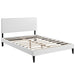 macie-full-vinyl-platform-bed-with-squared-tapered-legs