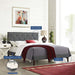 tarah-queen-fabric-platform-bed-with-squared-tapered-legs