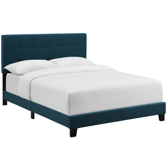 Amira Full Upholstered Fabric Bed image