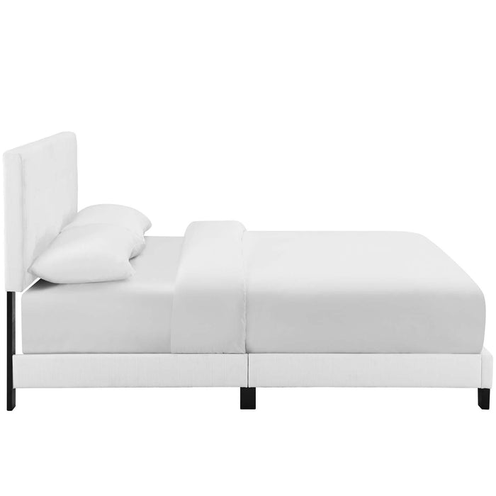 Amira Full Upholstered Fabric Bed