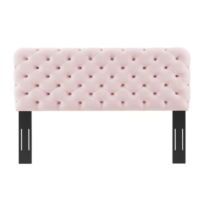 Lizzy Tufted Full/Queen Performance Velvet Headboard