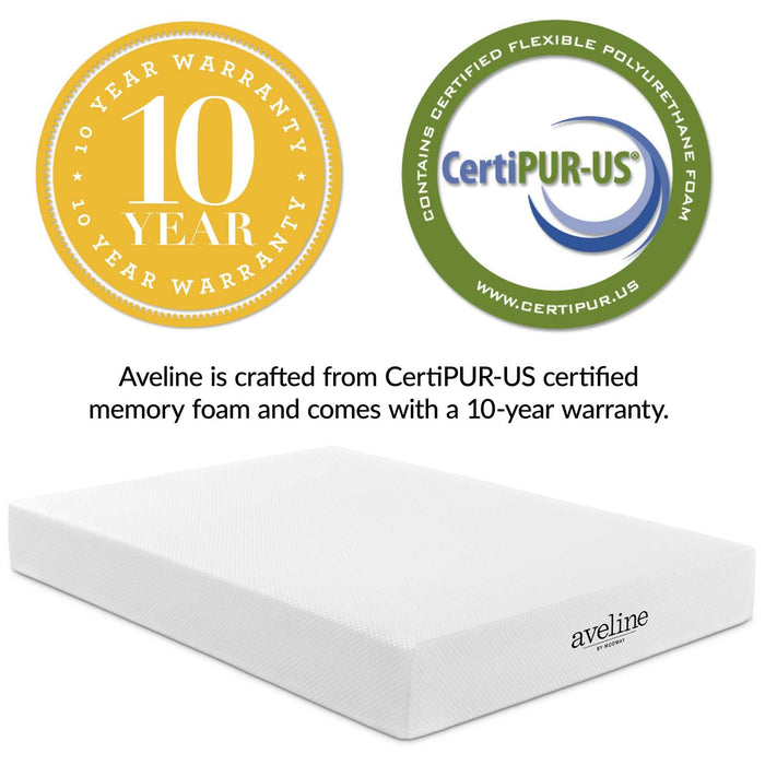 Aveline 10" California King Gel Memory Foam Mattress