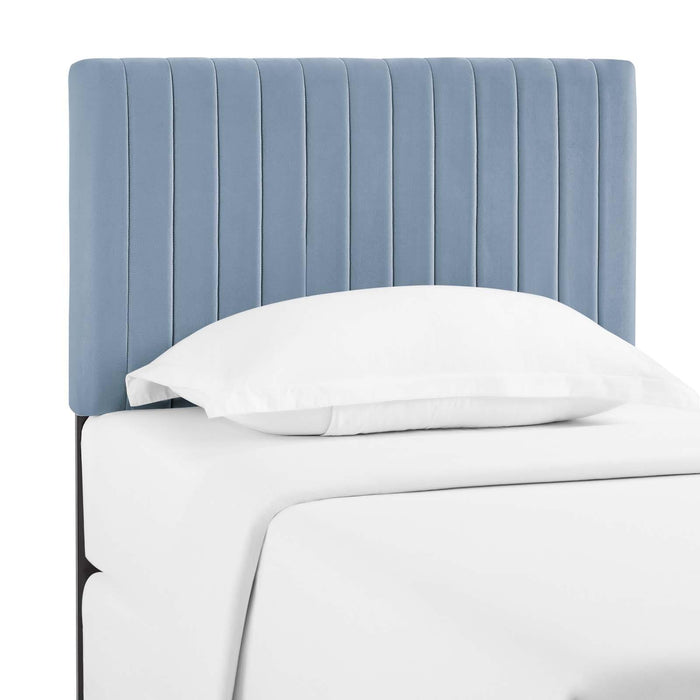 Keira Twin Performance Velvet Headboard