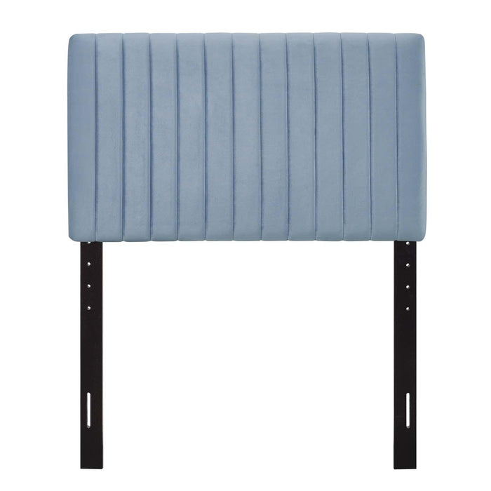 Keira Twin Performance Velvet Headboard