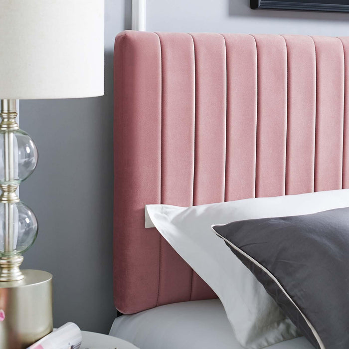 Keira Full / Queen Performance Velvet Headboard