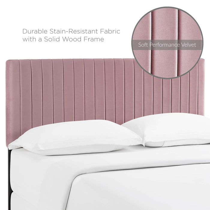 Keira Full / Queen Performance Velvet Headboard