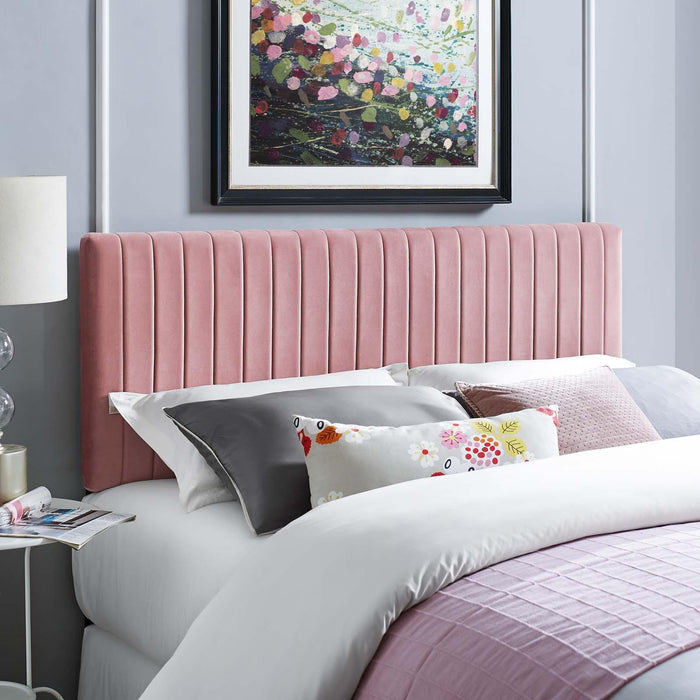 Keira Full / Queen Performance Velvet Headboard