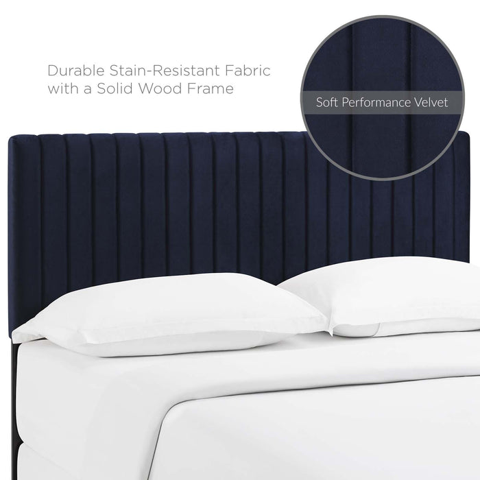 Keira King/California King Performance Velvet Headboard