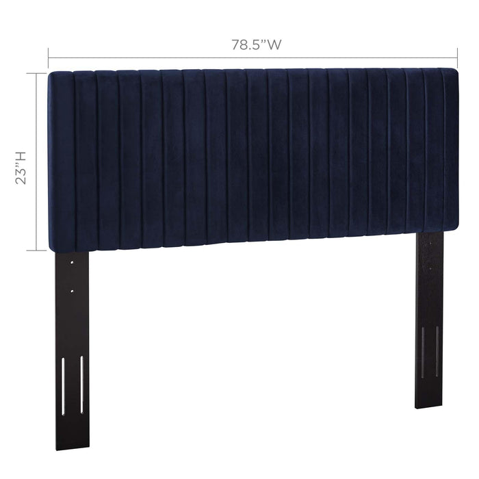 Keira King/California King Performance Velvet Headboard