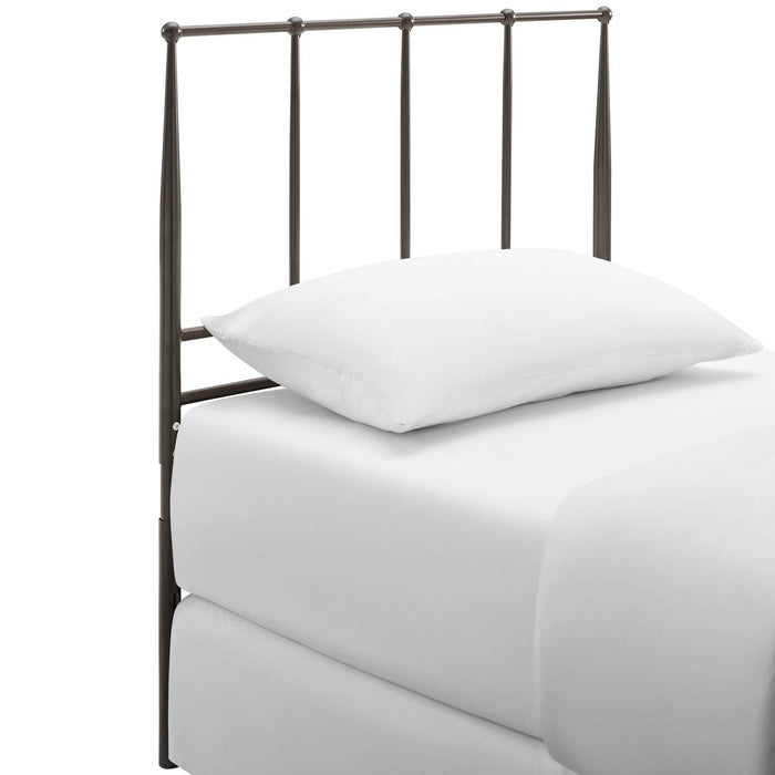 Kiana Twin Metal Stainless Steel Headboard image